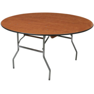 Table Round Wood 6' Round Table (Kona Only)