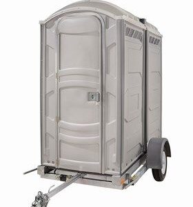 Toilet Trailer with 2 Toilets.