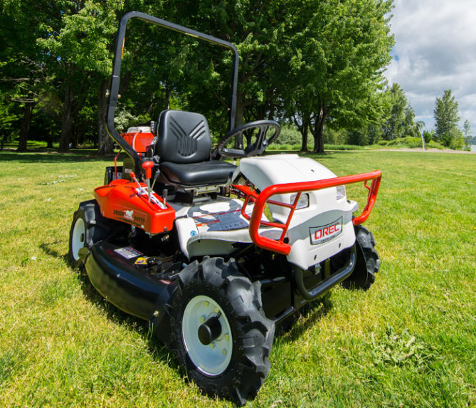 Riding Brush Mower