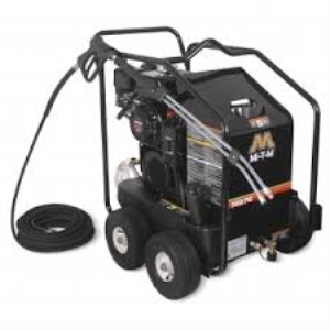 Pressure washer hot water