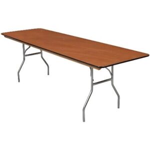 Table (Rectangle) Wood 8' Long x 30" Wide (Kona Only)