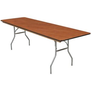 Table - 6' Wood Table Party (Kona and Hilo Store Only)
