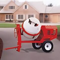 Concrete Mixer 9CM Towable Drum