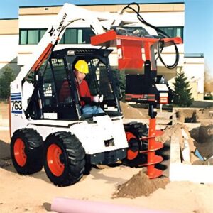 Auger Attachment for Skid Steer