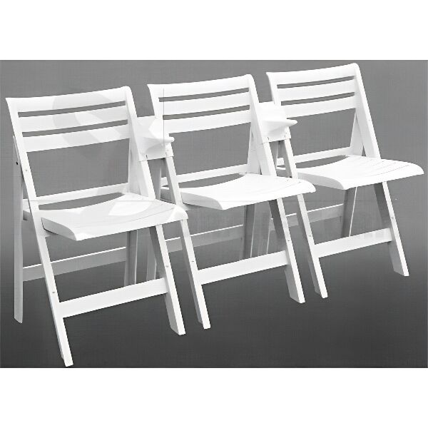 Chair White ISPRA Folding (Kona Only)