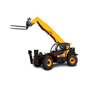 Reach Forklift 12K 56' Reach, 4 wheel Steer, 4 wheel Drive